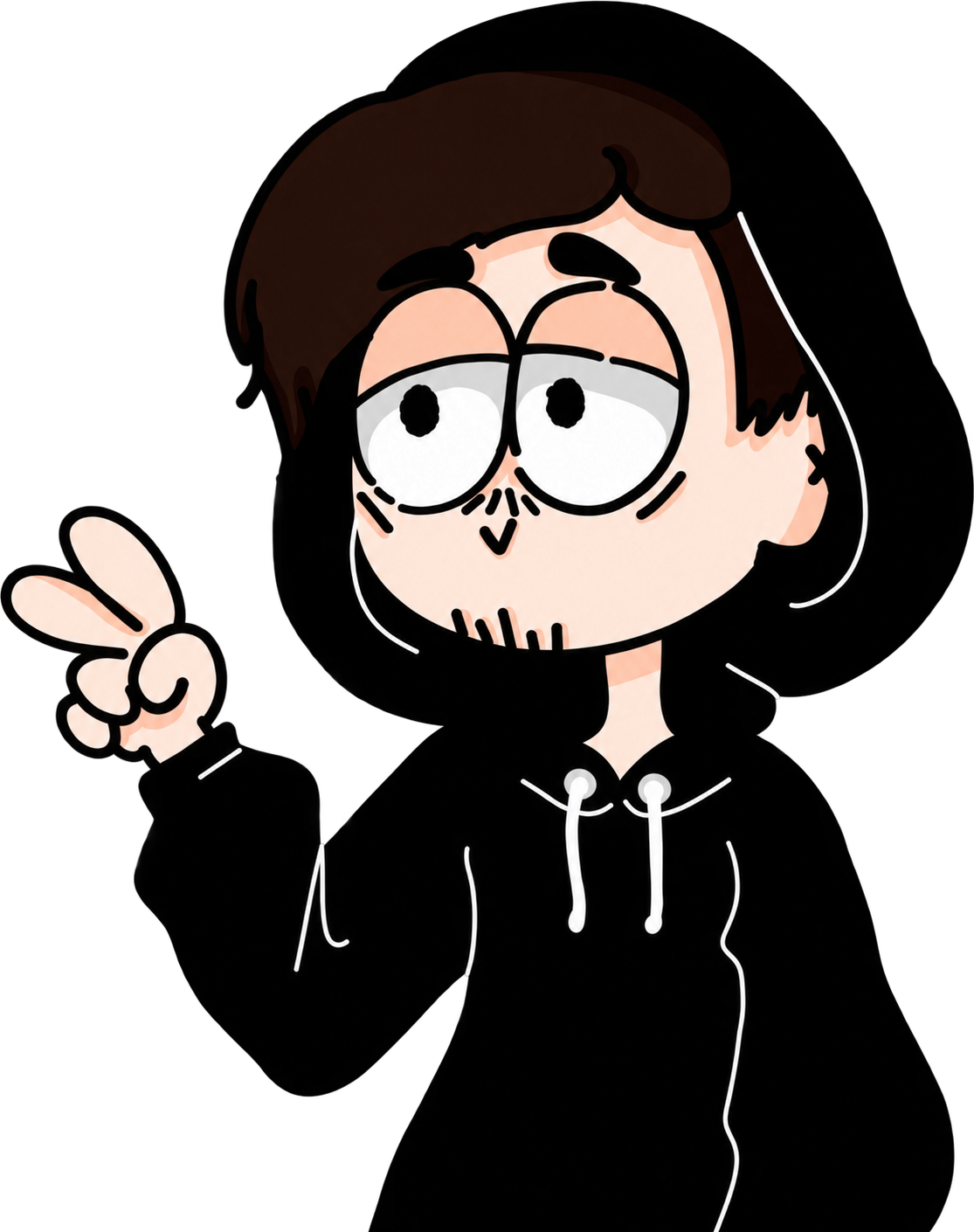 Mi avatar de Berni Chill con polerón negro